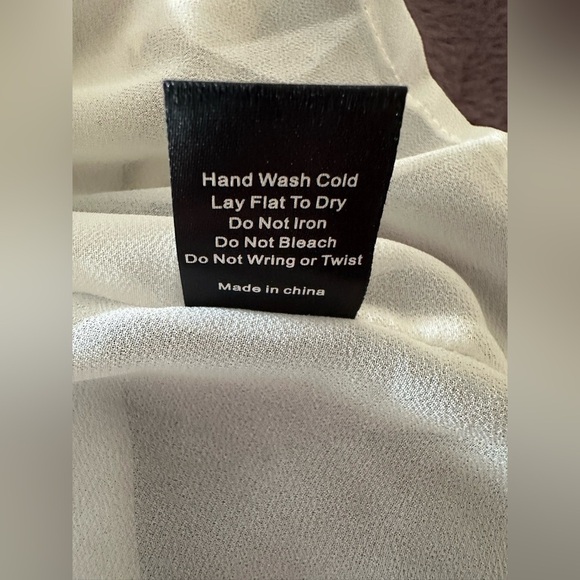 NWOT POL Floral Midi Dress High Low Hem Size Small Oversized - Picture 8 of 8